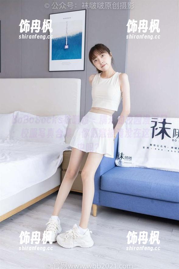 BoBoSocks袜啵啵 - 糯米的校园漫游记：校服写真合集，你愿意被淹没在这花絮中吗？