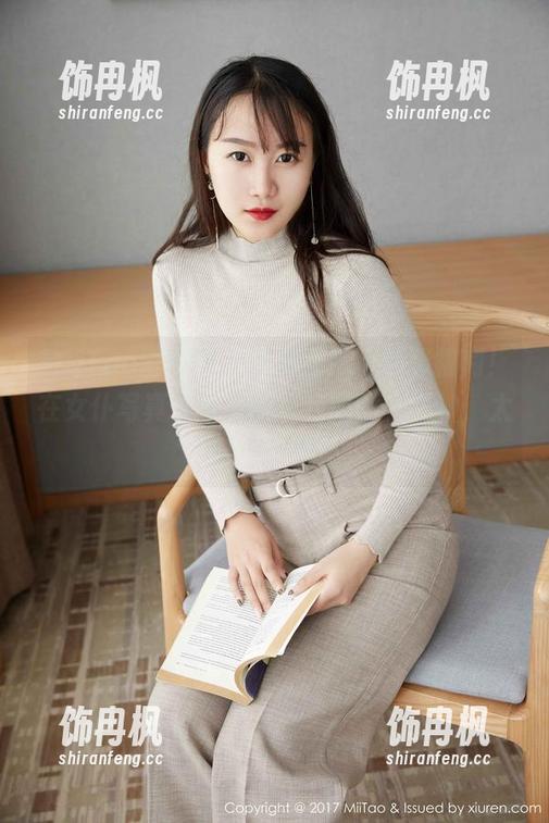 MiiTao蜜桃社 - 小魔女lily超级福利！在女仆写真中成为新一代的睡衣女神，太可爱了吧？