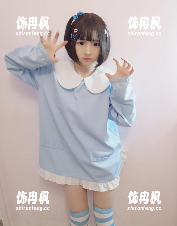 黑丝猫耳女仆？古川kagura这组图片顿时让我有点想多想了…