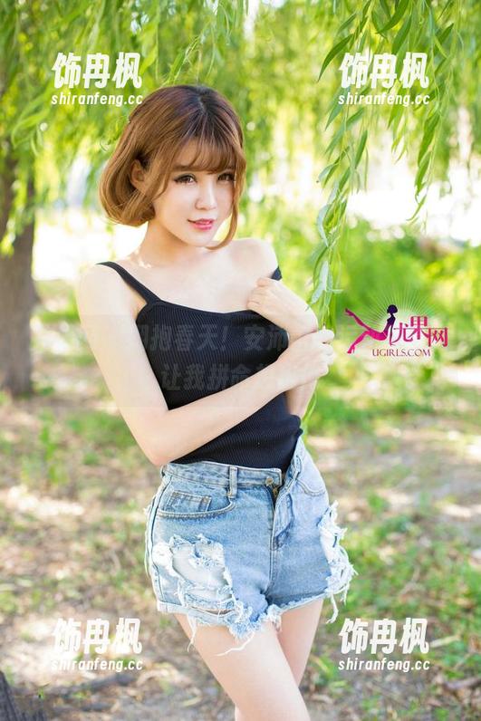 尤果网 - 拥抱春天！安沛蕾的运动写真，让我拼命想出门