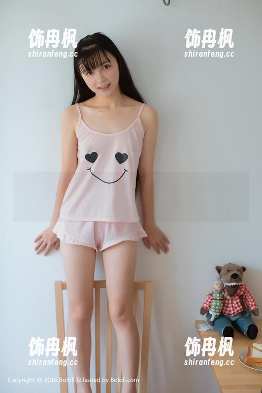 波萝社 - 王语纯在线！校园体操服原图，谁说锻炼不能美美哒？